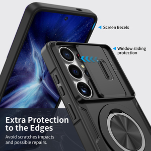 Funda Magnética Antigolpes para Teléfono <span class=keywords><strong>Samsung</strong></span> S26 con Soporte Giratorio de 360°, Funda Protectora para <span class=keywords><strong>Samsung</strong></span> Galaxy S25 S26 Ultra - Product Image 4
