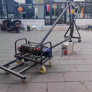 ग्लास डोर लिफ्ट बनाने के लिए 0.5टन से 1 टन फोल्डेबल खिंचाव की दुकान क्रेन 220v मोबाइल डोर पिक और ले जाने के लिए क्रेन - Product Image 6