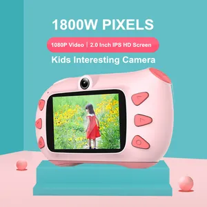 Детская камера 2-дюймовым экраном фотоаппарат с мгновенной печатью для маленьких детей мини-селфи-видео hd 1080p детская камера цифровая K1