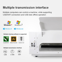 Cortadora de Etiquetas de Alimentación Automática con Servomotor, Máquina de Corte de Papel A3 A3+, Cortadora de Etiquetas y Adhesivos con Velocidad de Corte Rápida CCD