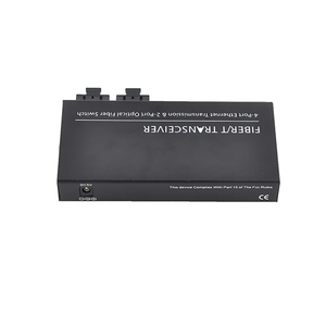 Convertidor de Medios de <span class=keywords><strong>Fibra</strong></span> Óptica UT-King 2*SC <span class=keywords><strong>Fibra</strong></span> 4*RJ45 10/100/1000Mbps 20km, Equipo de <span class=keywords><strong>Fibra</strong></span> Óptica <span class=keywords><strong>Monomodo</strong></span> - Product Image 5
