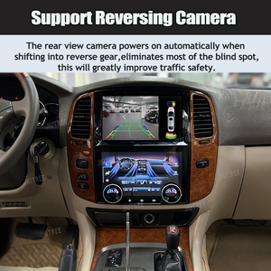 Android 13 cho TOYOTA LAND CRUISER 100 lc100 Lexus LX470 2002-2007 đài phát thanh xe đa phương tiện Video Player Carplay tự động GPS Navigation - Product Image 4