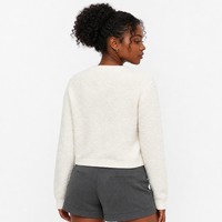 Cardigan Chic et Tendance pour Femme, Beige, Anti-Plis, Luxe, Printemps-Été, Col Montant, Manches Longues, Court, Vente en Gros, Haute Qualité