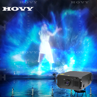 Écran d'eau certifié CE, projection holographique 3D, projecteur laser, fontaine lumineuse, projecteur LCD, résolution 1920x1200, HDMI