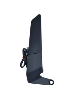 Nouveaux <span class=keywords><strong>r</strong></span>étroviseurs universels en aluminium MOXI avec clignotants LED, <span class=keywords><strong>Yamaha</strong></span> NMAX155 NVX155/Aerox155, <span class=keywords><strong>r</strong></span>églables, rotatifs, discrets - Product Image 3