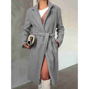 Manteau en crêpe à simple boutonnage XS, blazer formel réversible, plissé, à sequins, imprimé, en nylon imperméable et respirant, été automne hiver - Product Image 3