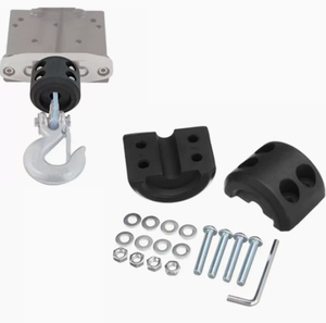 Gancho de Remolque de Aluminio Negro de 4 Orificios, Universal, para Todoterreno, Accesorio de Modificación de Vehículos - Product Image 3