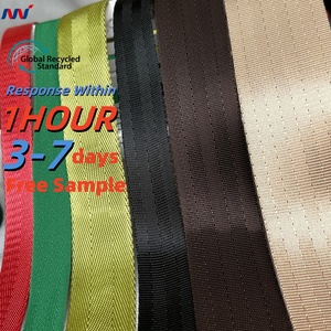 Personnalisé 25mm 38mm 50mm Voiture De Course Bus <span class=keywords><strong>Camion</strong></span> Avion Universel Ceinture De Sécurité De Voiture À Chevrons <span class=keywords><strong>Sangle</strong></span> En Nylon Polyester De Sécurité - Product Image 1