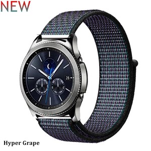 Nylon pâte Magique bande de montre pour montre <span class=keywords><strong>huawei</strong></span> <span class=keywords><strong>gt</strong></span> 2/samsung galaxy watch 42 46mm - Product Image 6