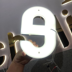 Letrero Luminoso LED Personalizado de Fábrica EZD, Letrero 3D con Logotipo Iluminado para Fachada de Tienda, Letrero para Barbería y Salón de Belleza - Product Image 5