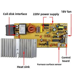 Smart Electronics Benutzer definierte Induktionsherd-Leiterplatte Hauptplatine <span class=keywords><strong>Universal</strong></span> platine/Ersatzteil platinen Leiterplatte - Product Image 2