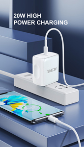 Nuevo <span class=keywords><strong>Cargador</strong></span> de Teléfono al por Mayor, 20w, Tipo C, Enchufe <span class=keywords><strong>Original</strong></span> para EE. UU. y UE, Adaptador de Carga Rápida para iPhone - Product Image 2