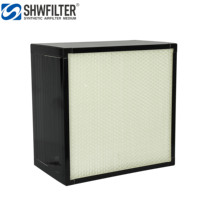 Nouveaux filtres à air HVAC industriels 0,3 micron 99,99% flux laminaire GMP H11 H12 H13 H14 antibactérien filtre en boîte
