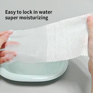 Fabrication professionnelle de tissus non tissés en coton 100% spunlace, respirants et respectueux de l'environnement, à armure toile - Product Image 4