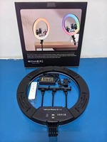 Proins Offre Spéciale LED Selfie Anneau Lumière pour Live Streaming Jeu Tiktok Maquillage Beauté Vidéo Cercle Lampe