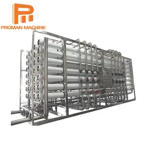 Machine automatique de traitement de l'eau de puits en acier inoxydable équipement d'osmose inverse système de traitement de l'eau en usine