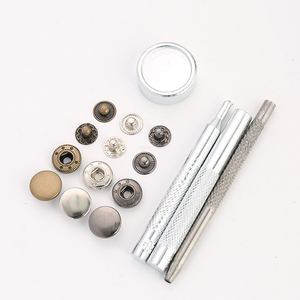 Jp Bán Buôn Durable Chất Lượng Cao Phổ May Công Cụ Và Vật Liệu Bạc Kim Loại Snap Nút Bộ Dụng Cụ - Product Image 3