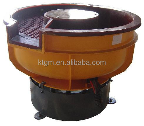 Circular Vibratory Finishing Machines with automatic separating and discharging unit