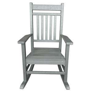 Adirondack เก้าอี้โยกลายกบออกแบบได้ตามต้องการพลาสติก HDPE ที่ทันสมัยสำหรับลานกลางแจ้งสวนชายหาดพักผ่อนและใช้ในห้องนอน - Product Image 3