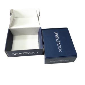 Eco-friendly Custom Logo nero Mailer Box abbigliamento durevole/regalo/<span class=keywords><strong>scarpe</strong></span> imballaggio di carta moda cartone scatole di spedizione goffratura - Product Image 4