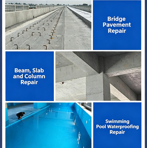Colle cimentaire époxy ECM améliorée, colle <span class=keywords><strong>liquide</strong></span> pour le bâtiment, adhésif de construction résistant - Product Image 5