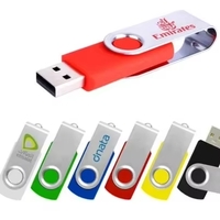 Memoria USB Plegable Giratoria de 1GB 2GB 4GB 32GB, Pendrive, Unidad Flash, Memoria USB para Computadora
