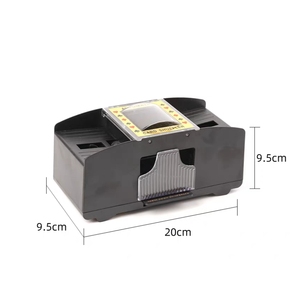 <span class=keywords><strong>Mélangeur</strong></span> <span class=keywords><strong>de</strong></span> <span class=keywords><strong>cartes</strong></span> <span class=keywords><strong>de</strong></span> poker en plastique électrique, <span class=keywords><strong>mélangeur</strong></span> <span class=keywords><strong>de</strong></span> <span class=keywords><strong>cartes</strong></span> pour 2 jeux, style casino, portable, alimenté par batterie, outil <span class=keywords><strong>de</strong></span> distribution <span class=keywords><strong>de</strong></span> <span class=keywords><strong>cartes</strong></span> - Product Image 4