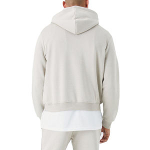 <span class=keywords><strong>Sweat</strong></span>-shirt unisexe en coton avec logo personnalisable pour fabricant de vêtements streetwear - Product Image 4