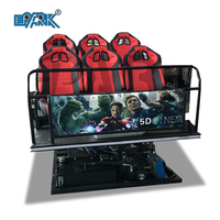 Simulateur de conduite en réalité virtuelle, équitation de loisir Vr 5d 7d cinéma interactif