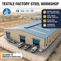 Estructura de Acero Prefabricada para Almacenes Industriales, Edificio Estructural de Acero/Edificio Metálico de Acero