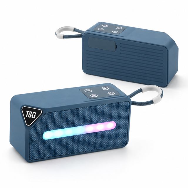 Portable Speaker Powerful Bass Wireless Outdoor Speaker IPX7 Waterproof TWS Stereo Sound Speaker