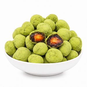Poudre de thé vert Matcha en vrac OEM, enrobée de prune, avec centre sucré et fruits confits, prête à consommer, durée de conservation de 12 mois, 10 kg - Product Image 1