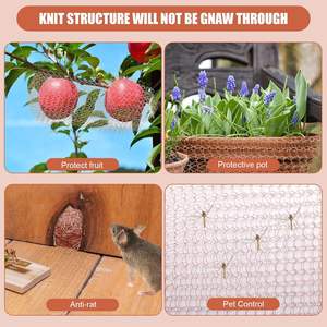Aksesori taman ramah lingkungan jala tembaga siput untuk tapak sayuran kontrol hama efektif melindungi tanaman akar dari Tikus - Product Image 6