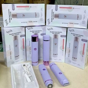 Women's Dual-Head <strong>Hair</strong> Remover 2-in-1 <strong>Hair</strong> Remover Portable USB <strong>Lady</strong> Epilator Waterproof <strong>Hair</strong> <strong>Trimmer</strong> - Product Image 1