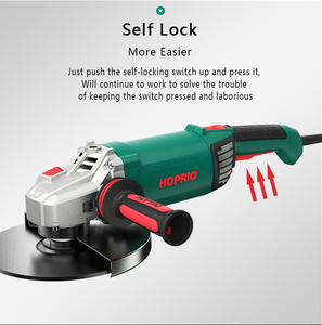 Meuleuse d'angle sans balais robuste conçue pour des performances à haut rendement dans la coupe continue <span class=keywords><strong>de</strong></span> la pierre et la fabrication du métal - Product Image 4