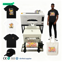 Imprimante numérique de sublimation dft drf a3 dtf imprimante a3 dtf machine d'impression bundle avec double xp60