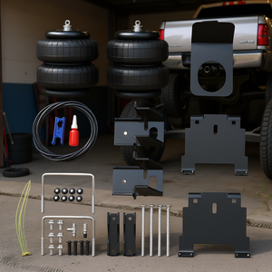 Kit de suspension pneumatique Chevrolet Silverado 1500 2007-2018 en acier, capacité de charge de 5000 lb pour mise à niveau de suspension de camion - Product Image 2