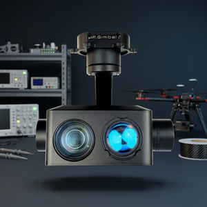 Cámara con Gimbal de Doble Haz y Luz Láser KIP30N800, Visión Nocturna - Product Image 2