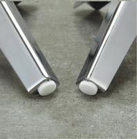 Pieds de canapé en fer forgé en forme de Y de 130 mm pour ameublement en gros, pieds de canapé en métal doré