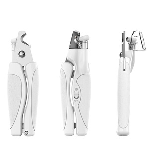 RK76 <b>Pet</b> Nail <b>Clippers</b> With Led Light <b>For</b> Cats Claw Care Battery Operated Modern Design Plastic Material - Product Image 3