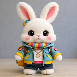 Fabricant de jouets en peluche personnalisés, usine d'animaux en peluche OEM, fournisseur de poupées en peluche douces, peluches de 10 cm sur le thème des signes du zodiaque, style <span class=keywords><strong>cyberpunk</strong></span> - Product Image 1