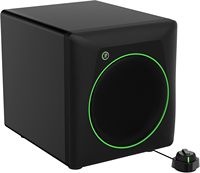 Runningman Mackie CR8SBT 8 Subwoofer amplifié 1-haut-parleur avec télécommande de bureau pour TRS RCA et commandes de polarité de crossover
