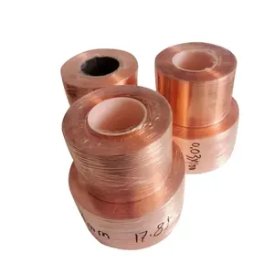 Custom material for fuse products pure copper strip ultra thin copper strip