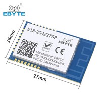 Módulo Inalámbrico Zigbee E18-2G4Z27SP Ebyte con Chip CC2530 PA LNA, Antena PCB, Transmisor/Receptor de Red Mesh, 500mW, Largo Alcance