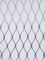 Filet de sécurité en treillis métallique tissé en acier inoxydable pour balcon de bâtiment en hauteur, protection anti-chute pour l'escalade