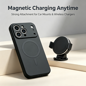 Custodia Protettiva Magnetica Antiurto in Silicone TPU di Alta Qualità per <span class=keywords><strong>iPhone</strong></span> 18 Pro Max 17 Pro 16 15 14 13 12 <span class=keywords><strong>11</strong></span> Plus - Product Image 4