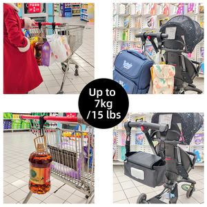 Xe ghế móc xe ghế trở lại ẩn đa chức năng phía sau treo pram móc treo xe lưu trữ Xe đẩy móc - Product Image 3