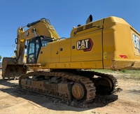 Excavatrice hydraulique Caterpillar 395 d'occasion à bras super long, configuration d'origine du fabricant, bras allongé pour dragage profond