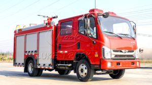 Camions de pompiers Foton Forland de 2 tonnes, type de transmission 4x2, véhicule de pompage d'incendie abordable pour les zones rurales - Product Image 5