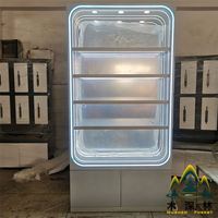 Vitrine à LED pour poupées en MDF, tendance et écologique, personnalisable (taille/couleur/forme) – Offre Spéciale Boutique
